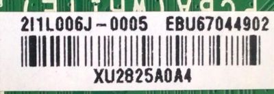 MAIN PARA TV LG 4K·UHD ((SMART TV)) / NUMERO DE PARTE EBU67044902 / EAX69581205 / 67044902 / XU2825A0A4 / 2I1LL006J-0005 / PANEL NC500TQG-VXKH5 / DISPLAY V500DJ7-QE1 / MODELO 50UQ7070ZUE.BUSJLJM - Imagen 2